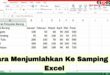 Cara Menjumlahkan Ke Samping di Excel