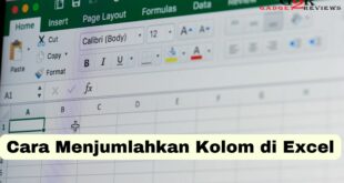 Cara Menjumlahkan Kolom di Excel