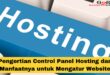 Pengertian Control Panel Hosting dan Manfaatnya untuk Mengatur Website