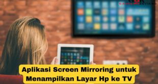 Aplikasi Screen Mirroring