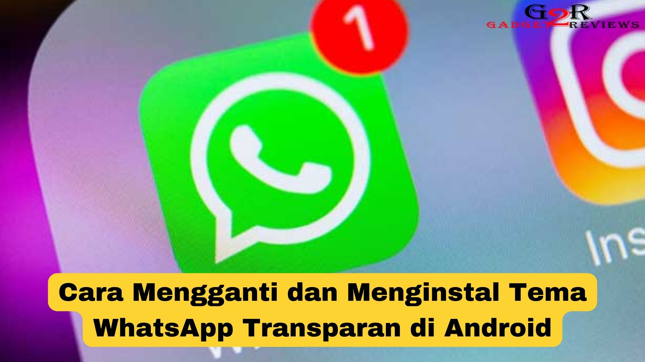 Tema WhatsApp Transparan