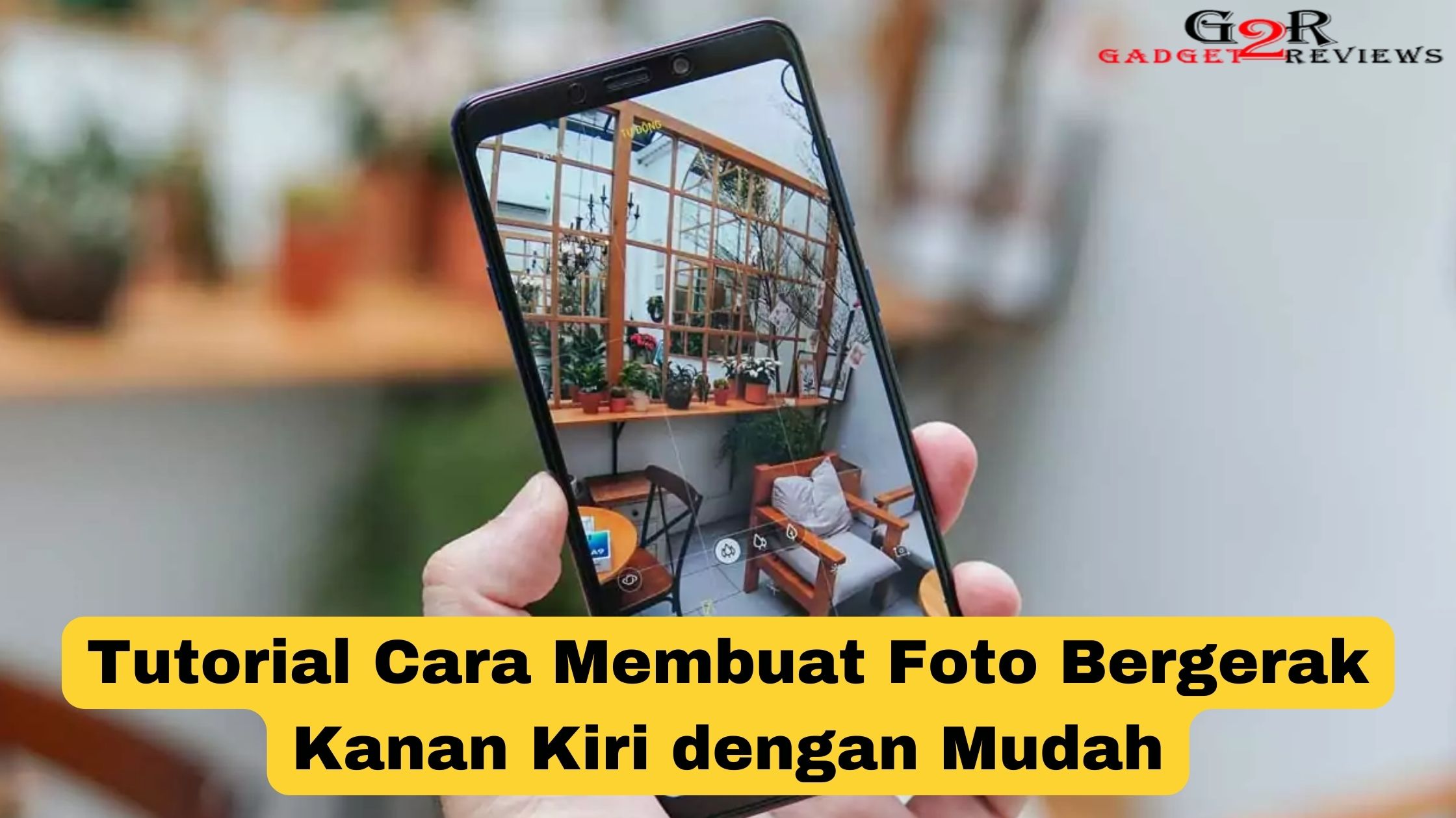 Cara Membuat Foto Bergerak Kanan Kiri