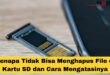 Kenapa Tidak Bisa Menghapus File di Kartu SD