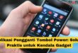 Aplikasi Pengganti Tombol Power