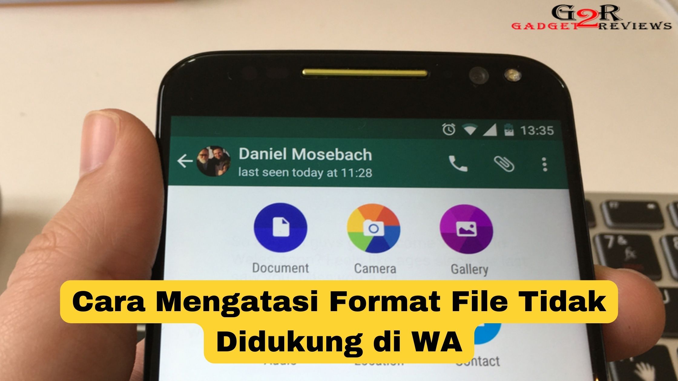 Cara Mengatasi Format File Tidak Didukung di WA