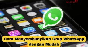 Cara Menyembunyikan Grup WhatsApp