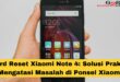 Hard Reset Xiaomi Note 4