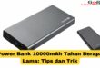 Power Bank 10000mAh Tahan Berapa Lama