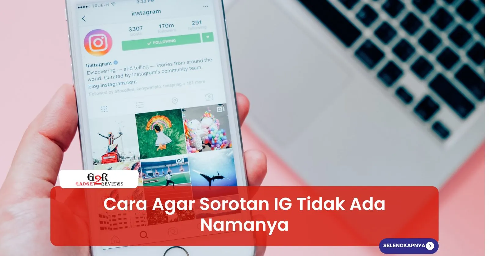 Cara Agar Sorotan IG Tidak Ada Namanya